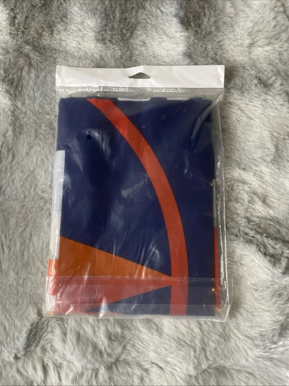 MLB Houston Astros Team Flag Tapestry in Navy Blue, Orange, White